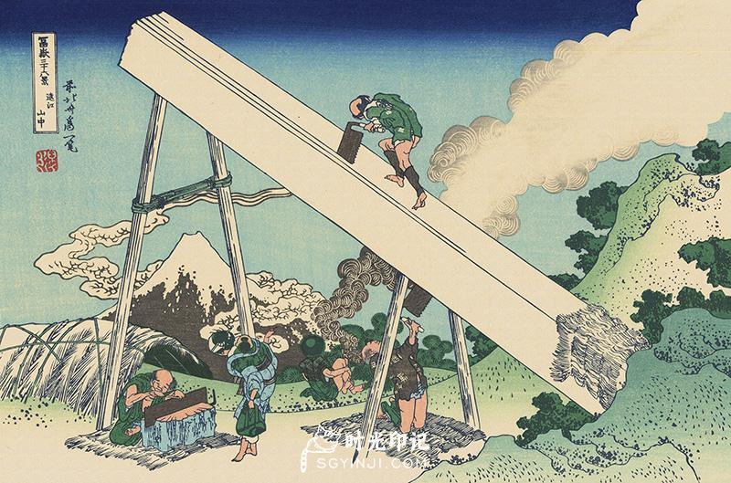 富岳三十六景-远江山中.jpg