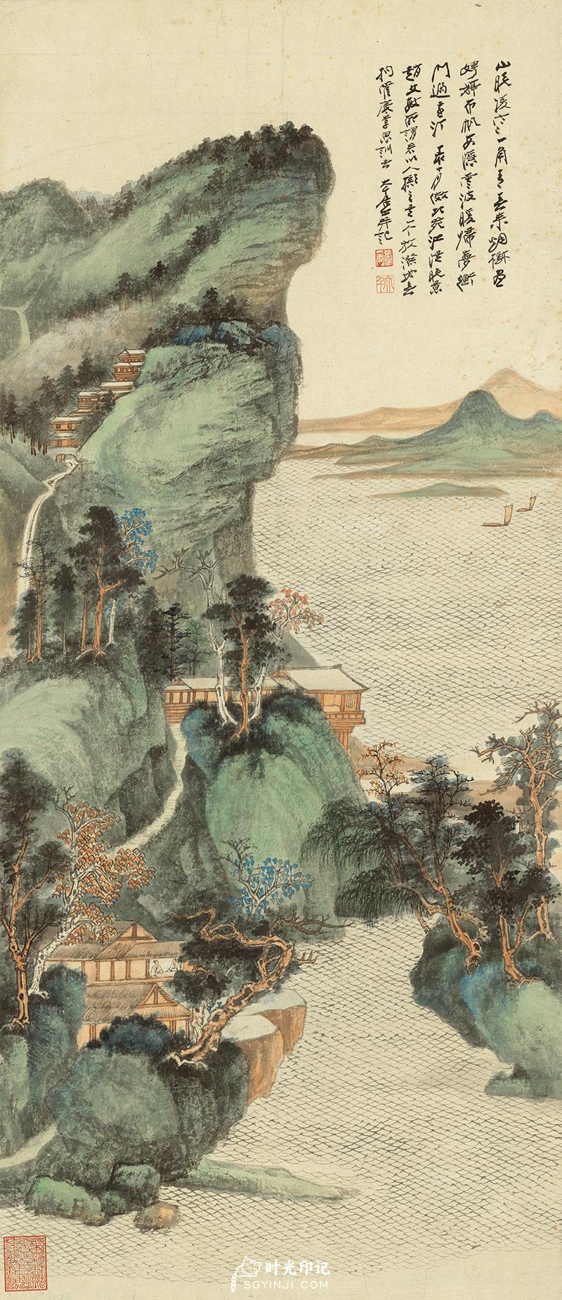 004-D4814(lot3339)-张大千－江堤晚景-.jpg