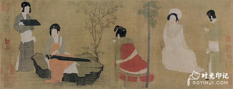 唐-牧马图-绢本35x82.jpg