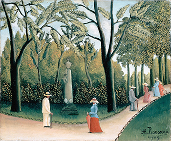 卢森堡花园中的肖邦纪念碑